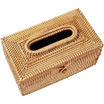 Porte-papier en rotin