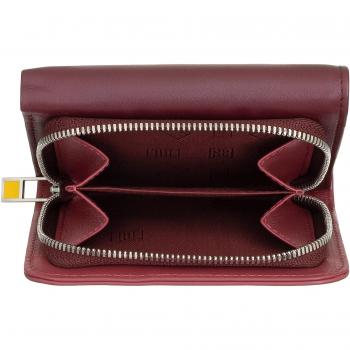 Dudu - Cartera de cuero multicolor con protección RFID