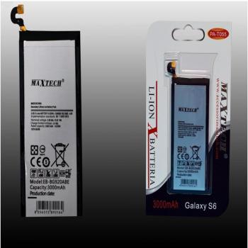 Maxtech Batería Compatible 3000 mAh para Samsung Galaxy S6