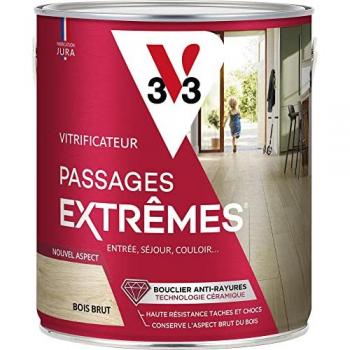 V33 Vitrificateur Bois Brut 2,5 L Naturel