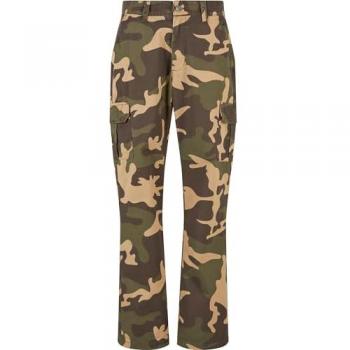 Straight Leg Cargo Camo Broek
