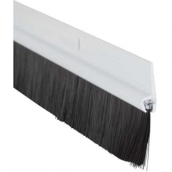 Stormguard 5 PACK Bottom of Door Draught Excluder Brush Strip Seal 914mm | Finish: White 02WR7670914W