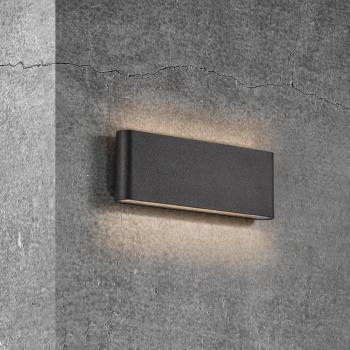 Nordlux Kniver LED Outdoor Wall Light Black