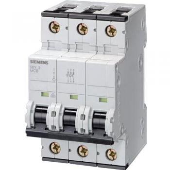 SIEMENS 5SY6306-6 Circuit Breaker 3-Pole 6A