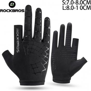 ROCKBROS MTB Bicycle Gloves Touch Screen Breathable Anti-slip for Men and Women