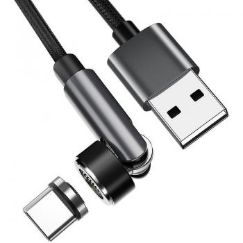 Câble de charge magnétique Type-C INF 1 m Noir