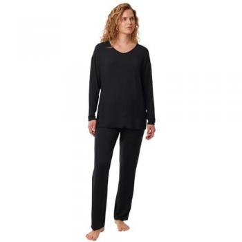 Pijama Larga Manga Triumph “Travesía del Tiempo” Negro