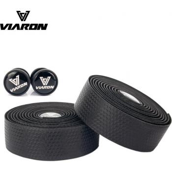 VIARON GEL EVA Anti-Slip Handle Bar Tape - White and Orange