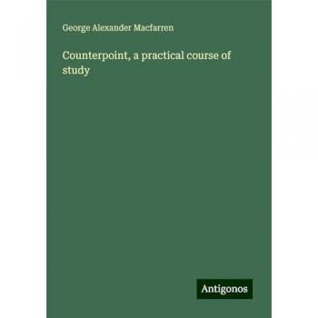 Counterpoint, a practical course of study