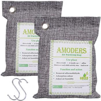 Sac purifiant d'air au charbon de bambou Blueprint PX, 200 g, lot de 2