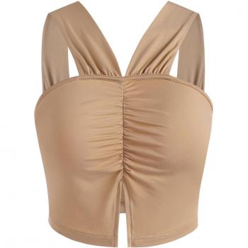 Top Corta Abertura Mujer Zaful