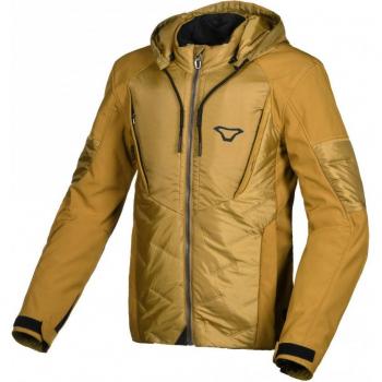 Macna Cocoon giacca tessile moto impermeabile Giallo 2XL