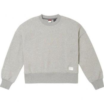 Damen Sweatshirt Nanga Öko-Hybrid in Hellgrau