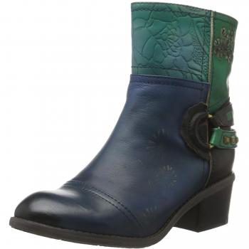 LAURA VITA Damen Stiefeletten Aline 07 in Blau, Größe 40 EU