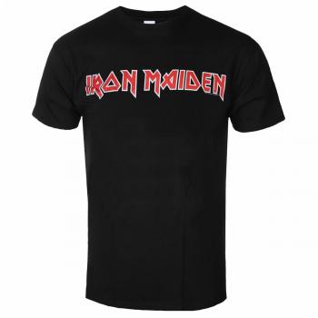 Iron Maiden Logo T-Shirt Schwarz XXL 100% Baumwolle