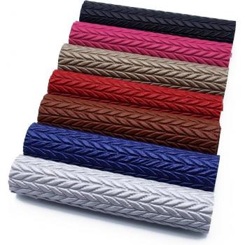Solid Color Bump Texture Synthetic Leather Sheet for DIY Earrings Crafts