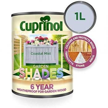 Coastal Mist Cuprinol Garden Shades Exterior Woodcare 1L