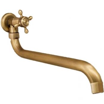 25CM/22CM Single Cold Shower Faucet Antique Brushed