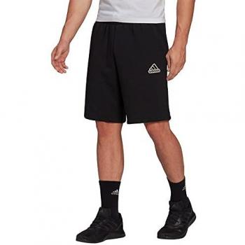 Pantalones Cortos Deportivos para Hombre Adidas French Terry Negro XL