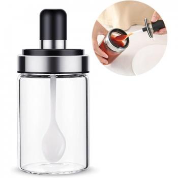 Moistureproof Glass Spice Storage Container