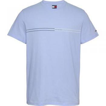 T-Shirt Tommy Jeans Entry Graphic Manica Corta Azzurro M