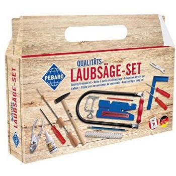 Pebaro Handsäge (15-St), Laubsägeset im Buntkarton Modell 925P