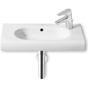 Lavabo en porcelaine Roca Meridian 600x320 mm, robinet droit