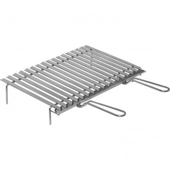 Plancha de Acero Inoxidable 50×35 cm con Sistema de Recogida de Líquidos
