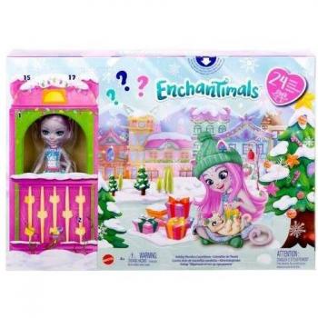 Calendrier de l'Avent Enchantimals - Sybill Léopard des Neiges