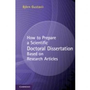 How to Prepare a Scientific Doctoral Dissertation Based on Research Articles