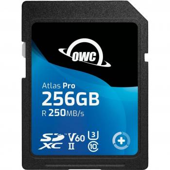 OWC Atlas Pro 256GB SDXC UHS-II V60 High-Speed Memory Card
