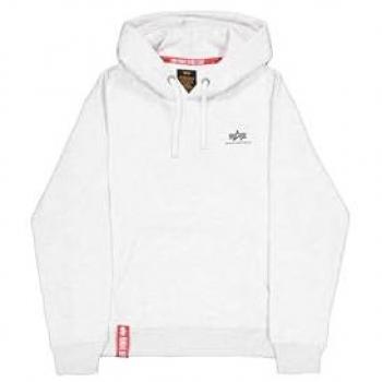 Sudadera Alpha Industries Antracita con Capucha