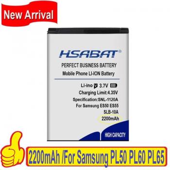 2200mAh SLB-10A Ersatzbatterie für Samsung
