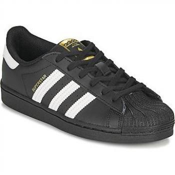 Zapatilla Adidas Superstar Unisex Negro Talla: 31.5