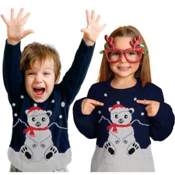 United Labels Kinder Weihnachtspullover - Jungen Gr. 98/104