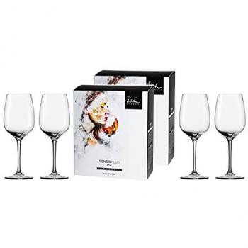 Eisch Weißweinglas »Superior SensisPlus«, (Set, 4 tlg.), (Chardonnayglas), bleifrei, 420 ml, 4-teilig