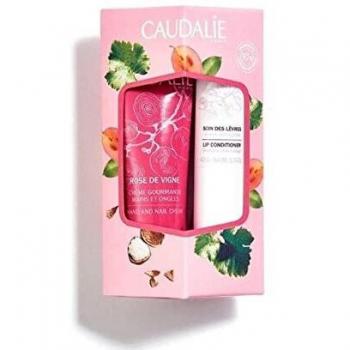 Caudalie Rose Vine Hand & Nail Lotion 30ml + Lip Balm 4.5g