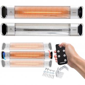 AREBOS Infrared Radiant Heater 2000W with Remote Control