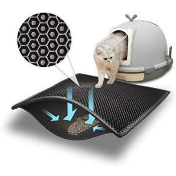 Pieviev Tapis Litière Chat 61x38 cm