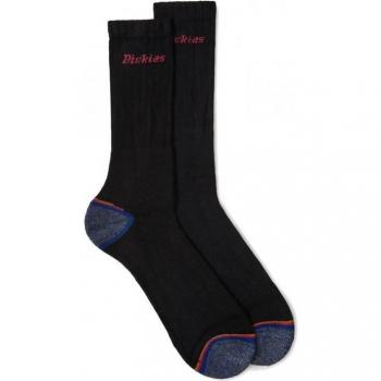 Dickies Unisex Krachtige Werksokken – 3-stuks Set, Eenzijdig, Zwart