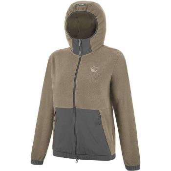 Wild Country Sequence Fleece‑Kapuzenjacke für Frauen Braun – XS
