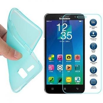 Carcasa Slim TPU + Vidrio 9H MYLB Lenovo A8
