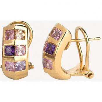 Pendientes multicolores Vidal & Vidal, referencia G2476A