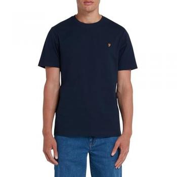 Men's Farah Mens Danny Regular T-Shirt (Navy) - Size: 44/Regular