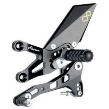 Pedane Regolabili Con Poggiapiedi Snodati FTRAP006W Lightech