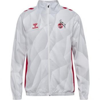 Hummel Sweatjacke 1. FC Köln Prematch Jacke 2024/2025 Polyester