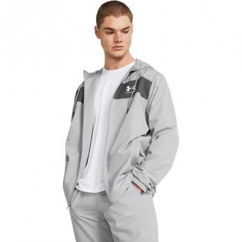 Under Armour Sportstyle Windbreaker - Men's - Mod Gray / Castlerock / White - Size: Large