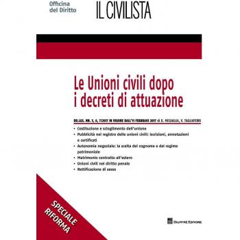 Le unioni civili dopo i decreti di attuazione