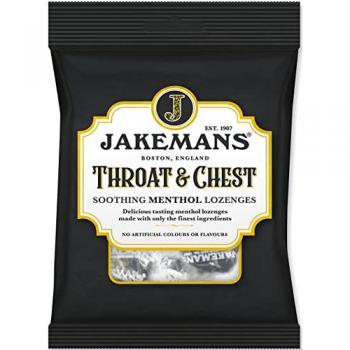 Jakemans Throat & Chest Soothing Menthol Lozenges 73g