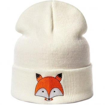 Solid Knit Cotton Warm Hats Caps
